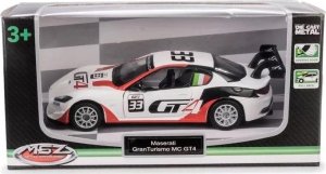 MSZ 1:43 Maserati GranTurismo MC GT4/67355A/white 1