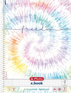 Brulion na spirali A4/80K kr New Batik FL (5szt) 1