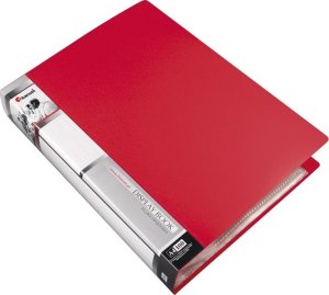 Teczka ofertowa A4 100 koszulek czerwona 1
