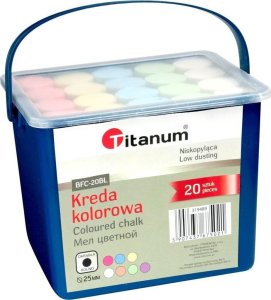 Kreda chodnikowa 5 kolorów 20 sztuk 1