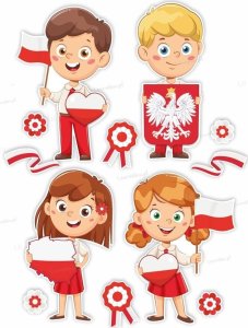 Dekoracje patriotyczne - Duże dzieci 04 12el 1
