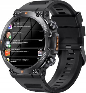 Smartwatch Wenom K56 PRO czarny Bluetooth Call Wodoodporny menu PL 8