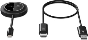 Manhattan 208420 przedłużacz AV Nadajnik i odbiornik AV Czarny 7