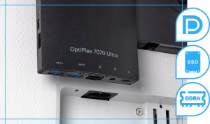 Komputer All In One Dell Optiplex 7070 Ultra Intel Core i5 16GB DDR4 512GB SSD Windows 11 4