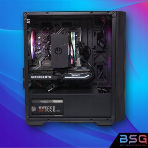 Komputer BSG Raptor V2 AMD Ryzen 7 GeForce RTX 4060 32GB DDR4 1000GB SSD Windows 11 3