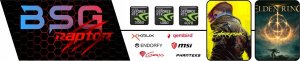 Komputer BSG Raptor V6 AMD Ryzen 7 GeForce RTX 3060 32GB DDR4 512GB SSD Windows 11 8