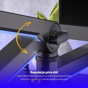 Endorfy Statyw biurkowy Broadcast Low Profile RGB Boom Arm (EY0A010) 20