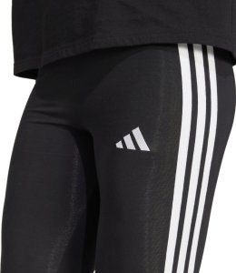 Adidas Legginsy damskie adidas Essentials 3-Stripes Cotton czarne JE0072 M 4