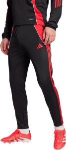 Spodnie męskie adidas Tiro 24 Slim Training czarno-czerwone JP2489 S 1