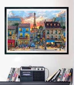 Clementoni Puzzle Compact Ulice Paryża 1000 elementów (39983) 3