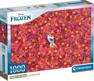 Clementoni Puzzle Compact Imposible Frozen 1000 elementów (39929) 1