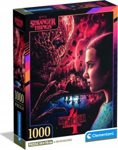 Clementoni Puzzle Compact Stranger Things 1000 elementów (39981) 1