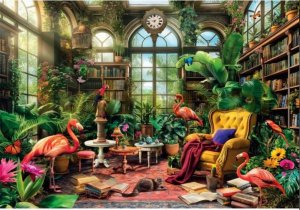 Clementoni Puzzle HQ The Greenhouse Library 1000 elementów (39889) 2