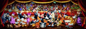 Clementoni Puzzle Panorama Disney Orkiestra 1000 elementów (37067) 2
