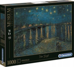 Clementoni Puzzle Museum Notte Stellata Sul Rodano 1000 elementów (37089) 1