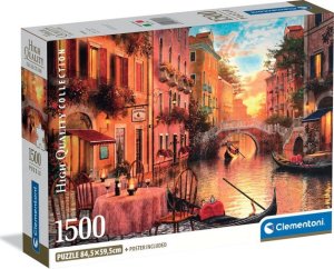 Clementoni Puzzle Compact Venezia 1500 elementów (31743) 1