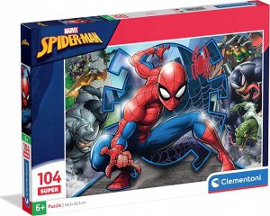 Clementoni Puzzle Super Spider-Man 104 elementy (25044) 1