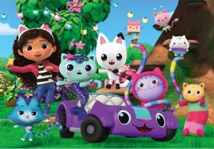 Clementoni Puzzle SuperColor Gabby's Dollhouse 104 elementy (25034) 2