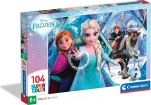 Clementoni Puzzle SuperColor Kraina Lodu 104 elementy (25045) 1
