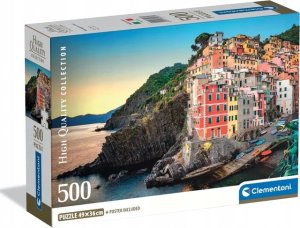 Clementoni Puzzle Compact Riomaggiore Coast 500 elementów (35576) 1