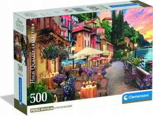 Clementoni Puzzle Compact Lake Como 500 elementów (35596) 1
