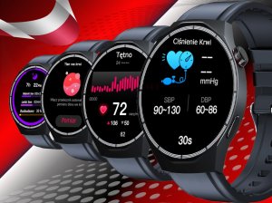 Smartwatch Wenom Smartwatch GTS-49 Bluetooth, OLED music health 1GB Menu PL 2