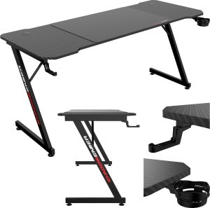 Biurko gamingowe SHADOW GAMER 1.1 160 cm podkładka 1