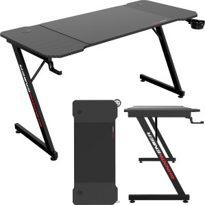 Biurko gamingowe SHADOW GAMER 1.0 140 cm podkładka 1