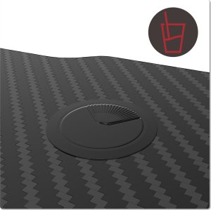 Biurko gamingowe SHADOW GAMER 1.0 140 cm podkładka 12