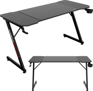 Biurko gamingowe SHADOW GAMER 1.0 140 cm podkładka 13
