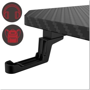 Biurko gamingowe SHADOW GAMER 1.0 140 cm podkładka 10