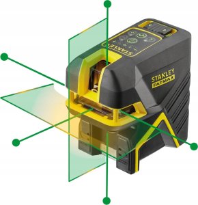 ST.FATMAX CROSS LASER +5 POINT GREEN Li-ION 30m 2