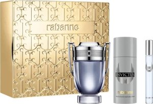 Paco Rabanne Invictus Eau de Toilette 100ml. + Eau de Toilette 10ml. + Deodorant Spray 150ml. ZESTAW 1