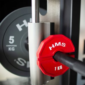 TSN100 TALERZ NA SPRZĘT DO TRENINGU SIŁOWEGO I FITNESS TYPU NAKŁADKA 2 x 1 KG HMS 2