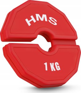 TSN100 TALERZ NA SPRZĘT DO TRENINGU SIŁOWEGO I FITNESS TYPU NAKŁADKA 2 x 1 KG HMS 4