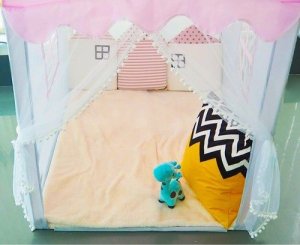 Kruzzel Namiot dla dzieci- różowy 22653 13