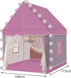 Kruzzel Namiot dla dzieci- różowy 22653 4