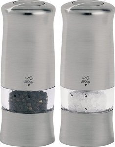 ZELI Zestaw młynków elektrycznych do soli i pieprz 7