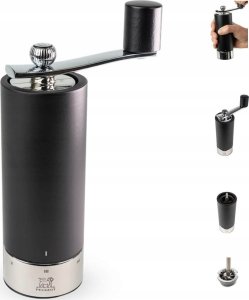 ISEN Młynek do pieprzu 18 cm czarny mat 2