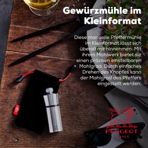 POCKET Młynek do pieprzu 10 cm 12