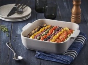 APPOLIA Naczynie kwadratowe 28 cm ecru 2