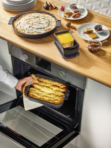 APPOLIA Naczynie prostokątne 32 cm ecru 10