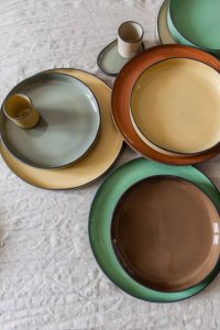 CARACTERE talerz 26 cm Kurkuma 6