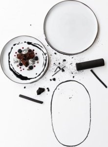 CARACTERE talerz płaski 30 cm Biała Chmura 5