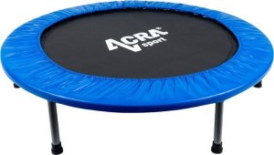 Trampolina 100 cm, do użytku wewnątrz i na zewnątrz - niebie 1