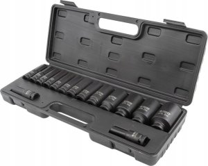Zestaw nasadek udarowych głębokich 1/2" 15el. (6-kątnych) (10-36mm) 2