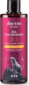 Duetus For Men Żel pod prysznic ciało, twarz, włosy energetyzujący 3w1, 300 ml 1