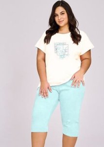 PIŻAMA TARO 3414 ISLA SS25 XXL-3XL (kolor ecri, rozmiar XXL) 1