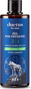 Duetus For Men Żel pod prysznic odżywczy 3w1, 300 ml 1