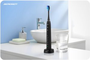 Szczoteczka Berdsen Szczoteczka soniczna do zębów Galaxy czarna 2